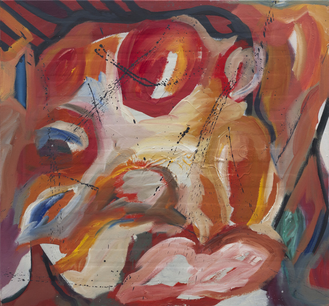 always_keep_your_eagle_eye_2018_85x8 0cm_Öl auf Leinwand