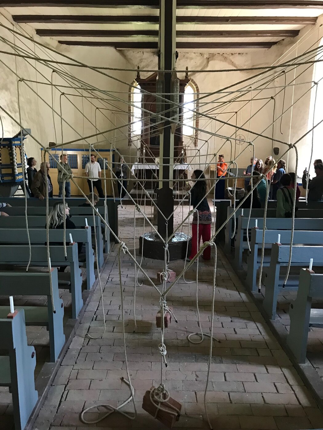 Dorfkirche Alt-Schönau: Projekt von Joshua Raasch, Foto: Nike Bätzner