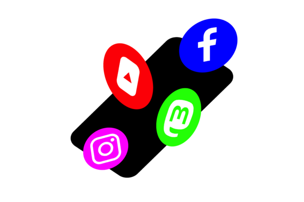 [Translate to English:] Hier ist das Symbol für die Kategorie "Social Media" zu sehen. 