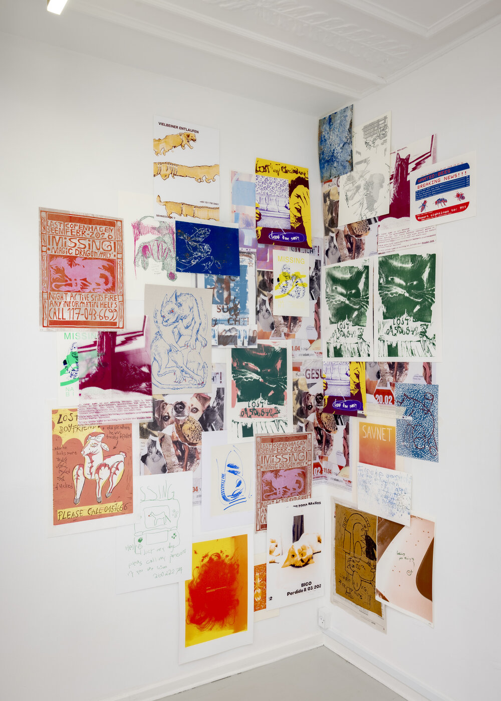 "Gesucht!" Ausstellung in der Ardenasbaek Gallerie in Copenhagen, Februar-April 2026, Foto: Malle Madsen