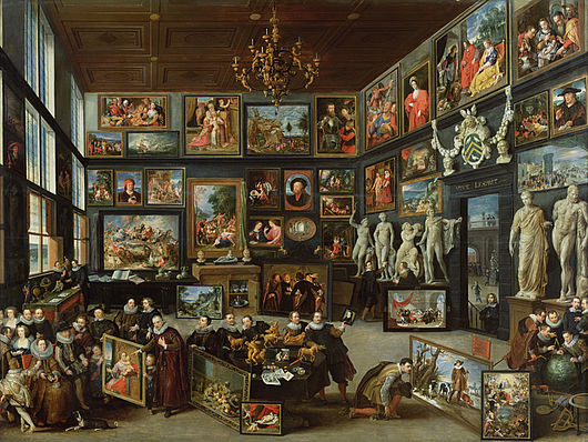 Willem Van Haecht, The gallery of Cornelis Van der Geest, 1628