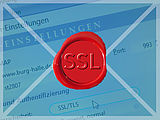 Symbolbild SSL-verschlüsselte E-Mail