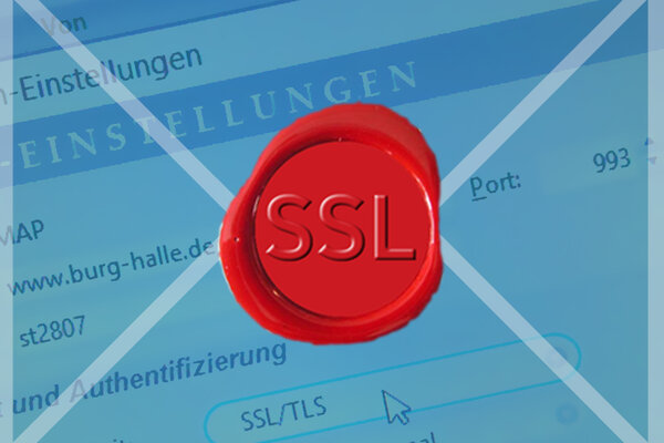 Symbolbild SSL-verschlüsselte E-Mail