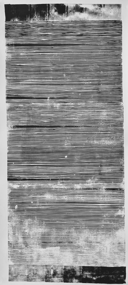 Hørizonten_Linoprint_auf_Papier_180_x_75_cm__2018
