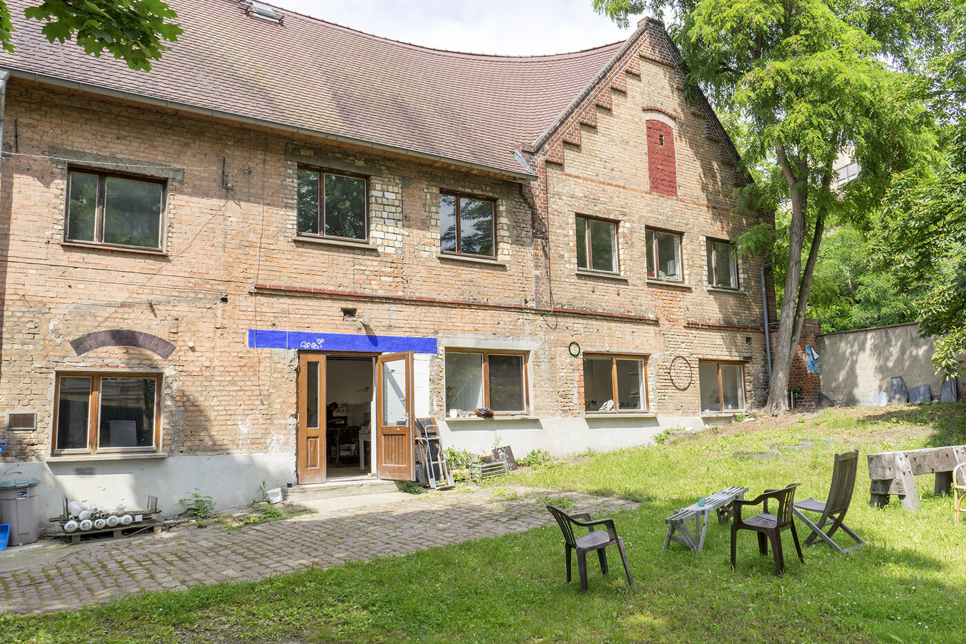 Gebäude der Glaswerkstatt