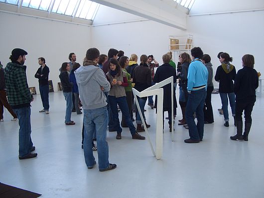 Auswahlausstellung des Cusanuswerks am Morat-Institut Freiburg 2009, Foto: Cusanuswerk