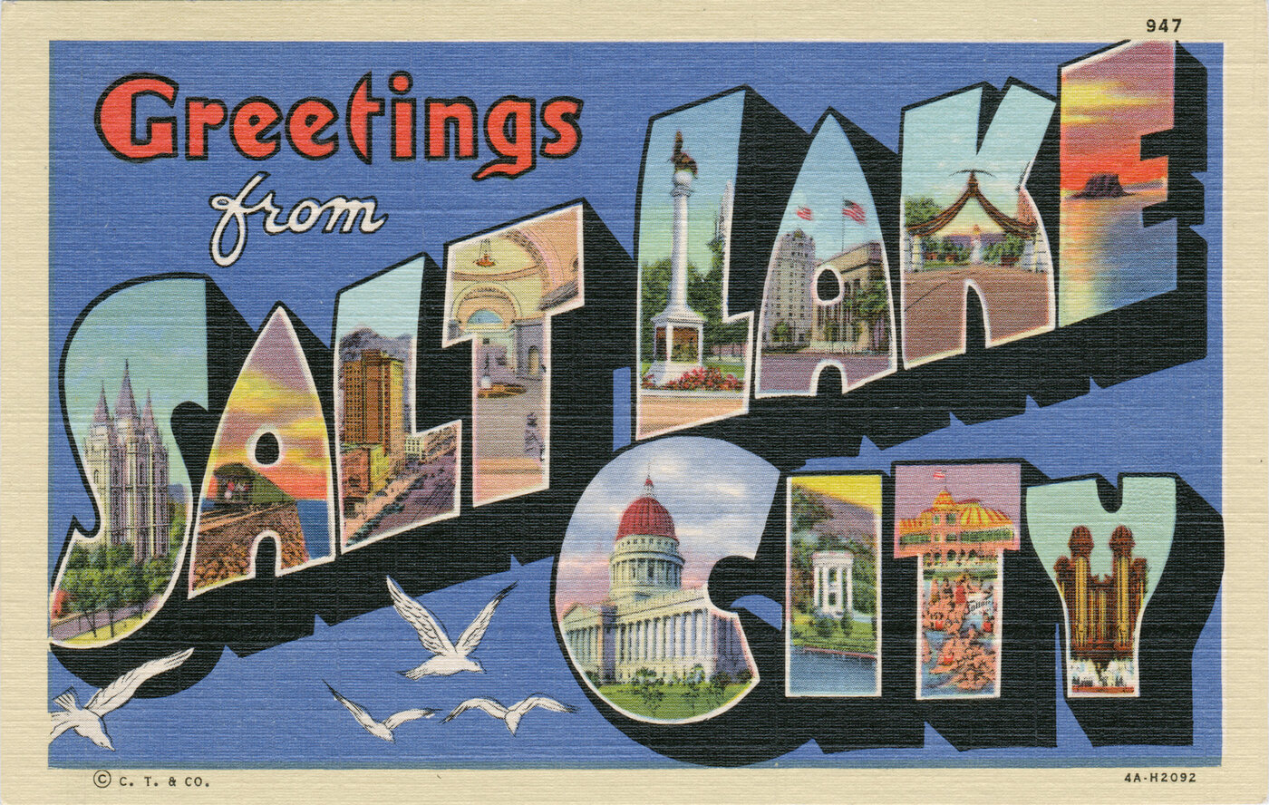 Postcard: Greetings from Salt Lake City