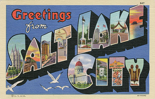 Postcard: Greetings from Salt Lake City
