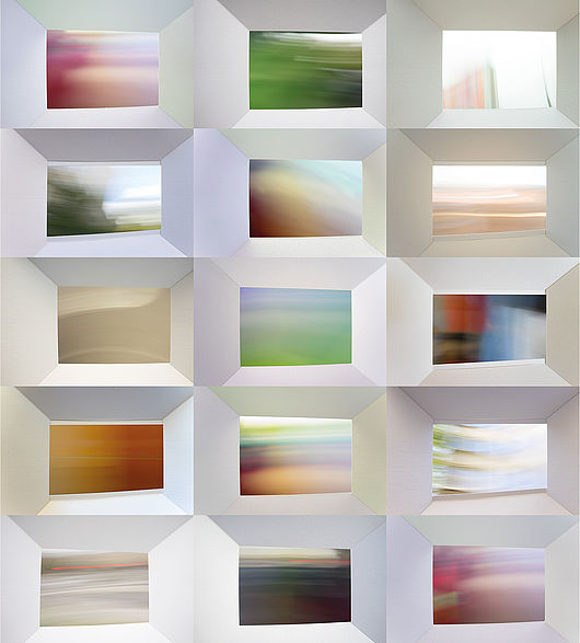 Zeitschweifung I, 2019, Fotoprint, 150 x 170 cm