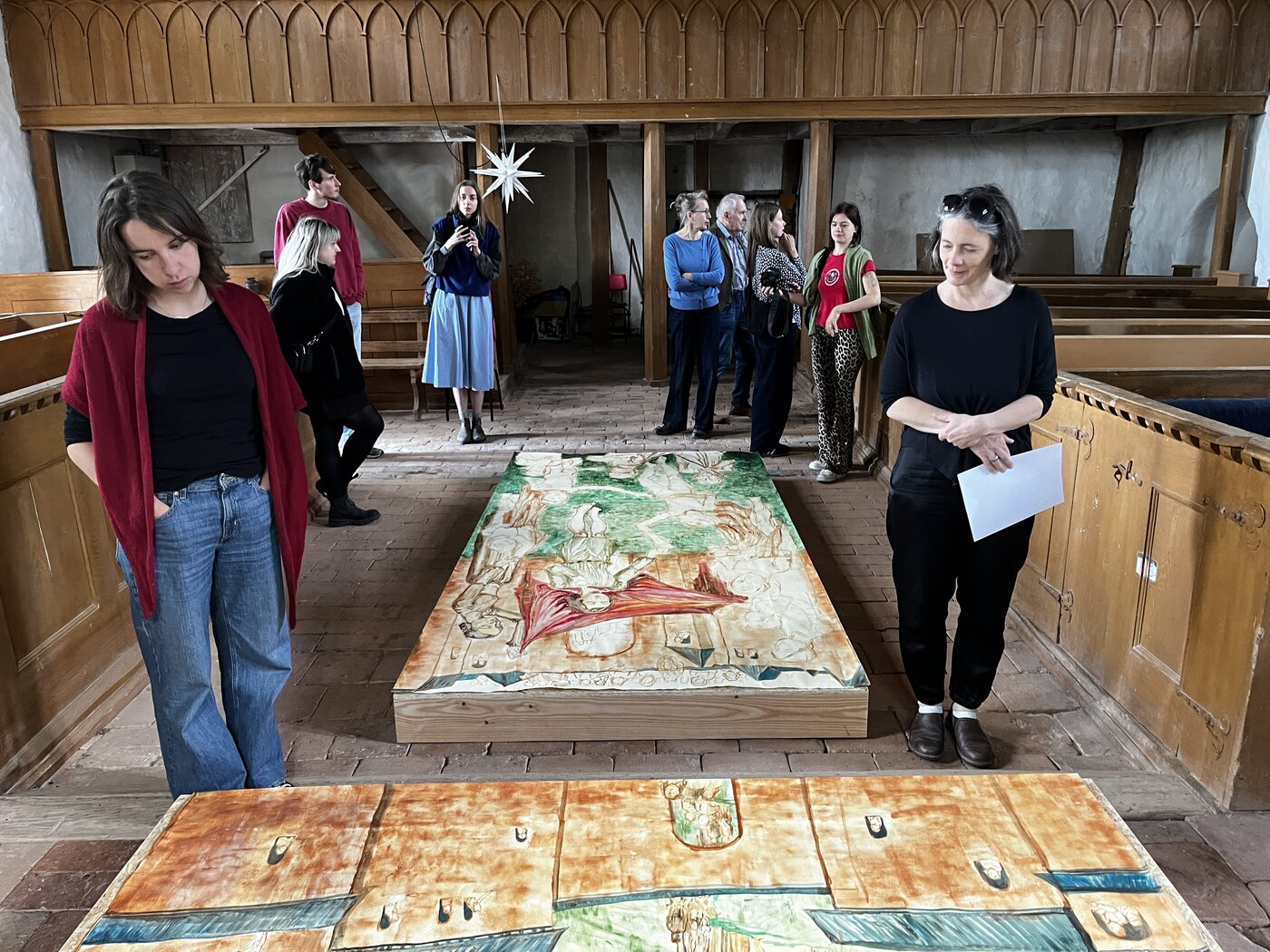 Dorfkirche Duckow, Bilder von Paula-Rahel Cyriaks, Foto: Nike Bätzner