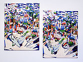 haag, 2017, Öl- und Acrylfarbe auf Leinwand, 200 x 280 cm