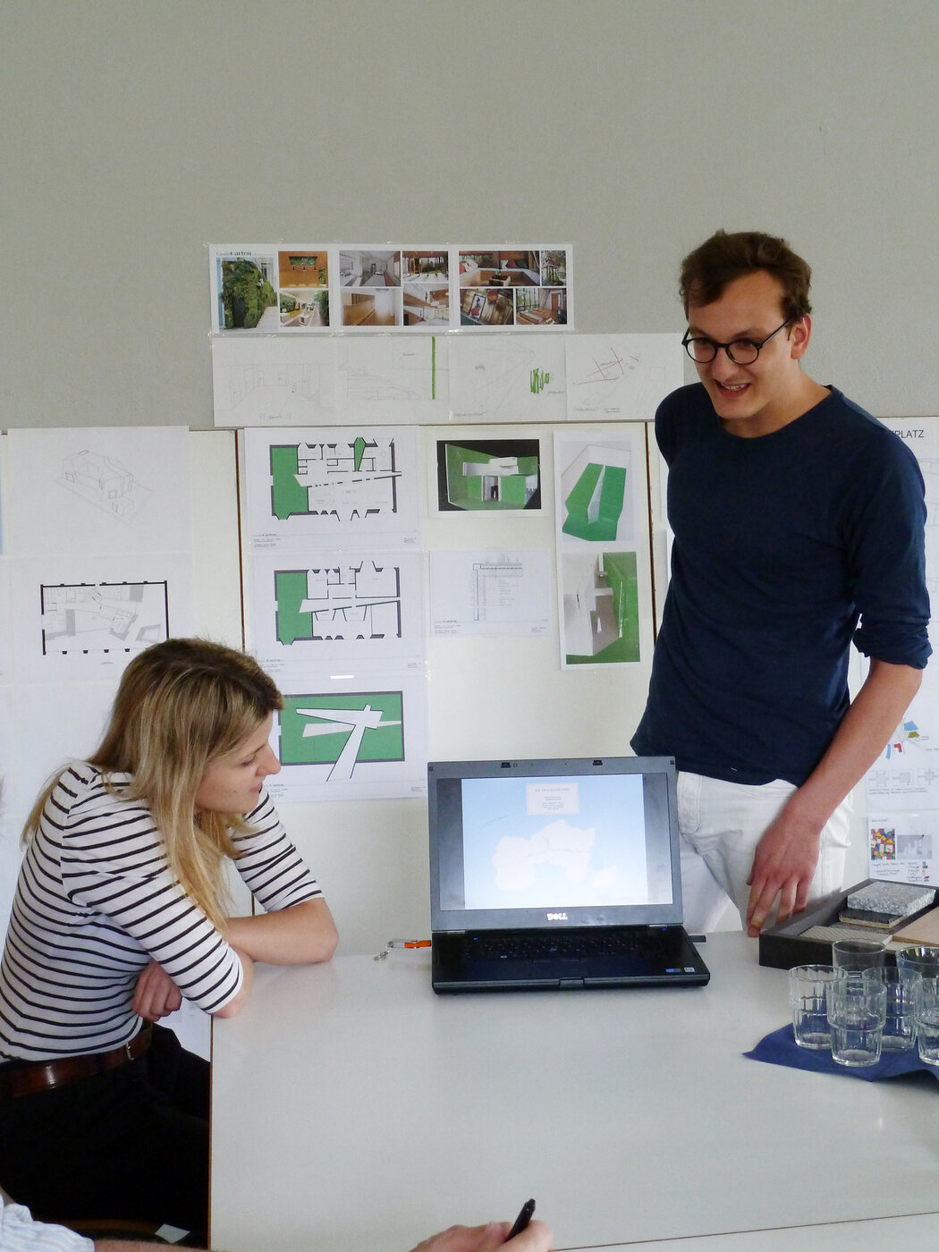 Zwischenpräsentation Spielhaus-Projekt