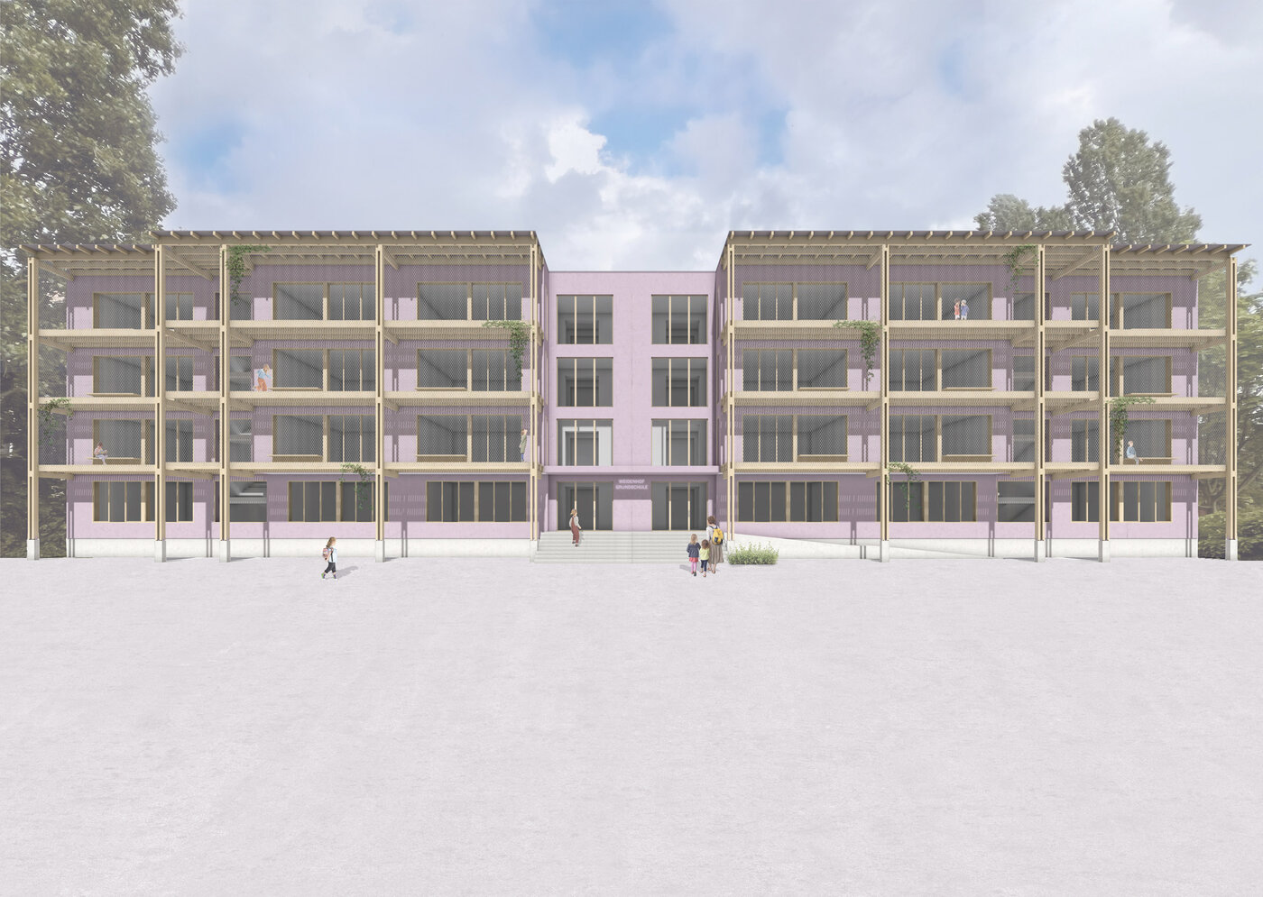 Visualisierung des Laubenganges