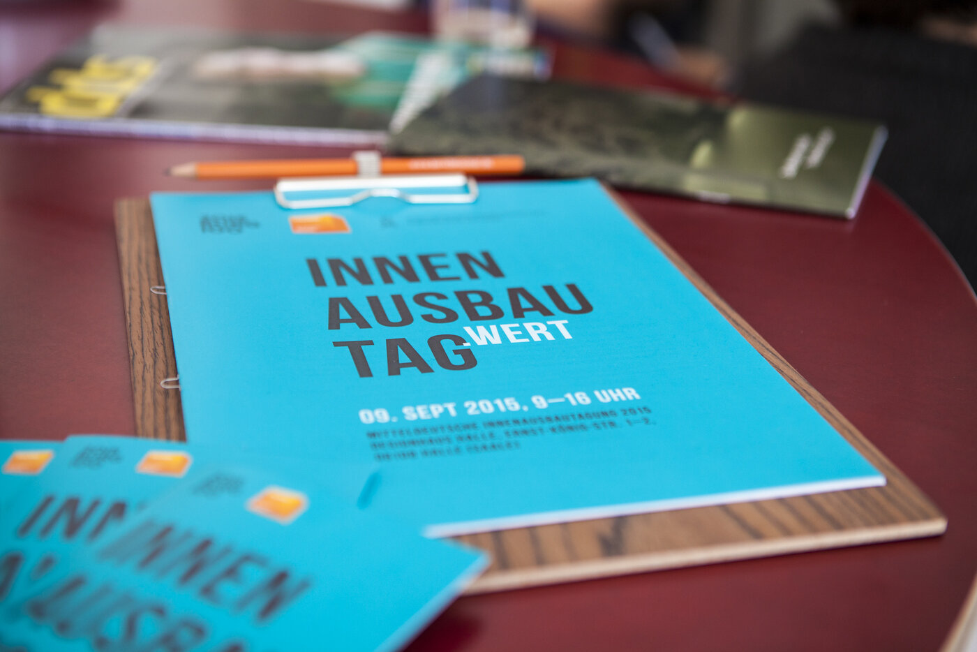 Mitteldeutscher Innenausbautag 2015 zum Thema „Wert“. Foto: Yvonne Most
