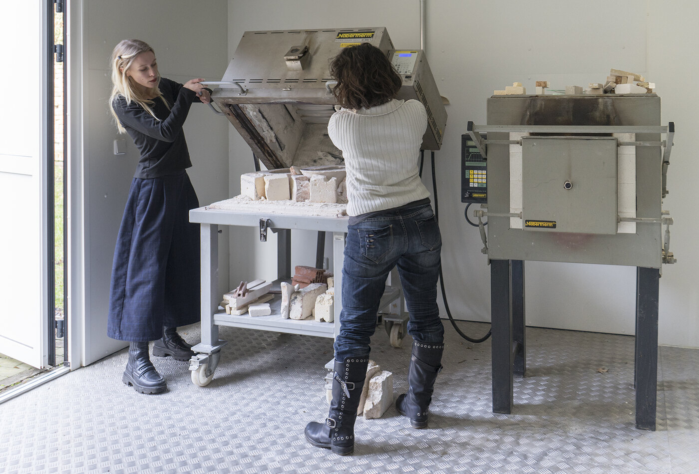 Ofen der Glaswerkstatt