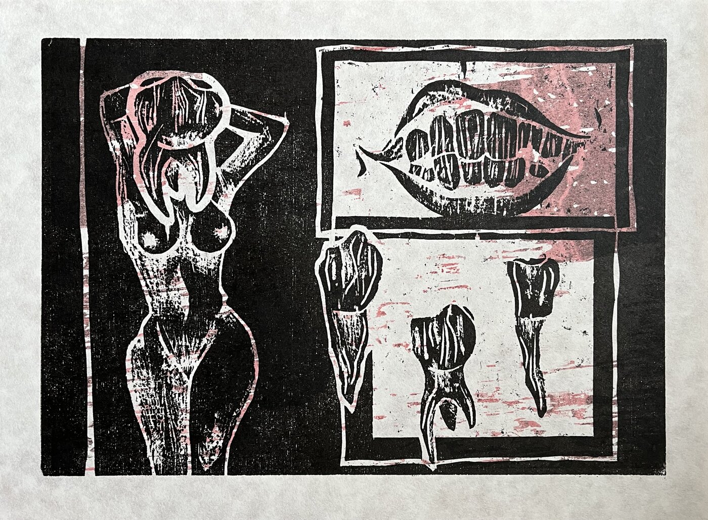 Grafische Arbeit von Lilo Fuhrmann