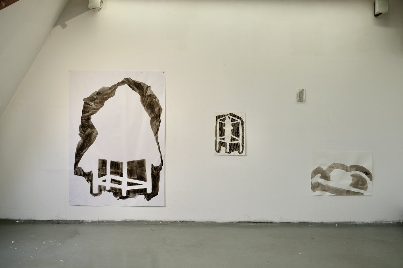 Malereien von Grafikstudentin Gesine Otto