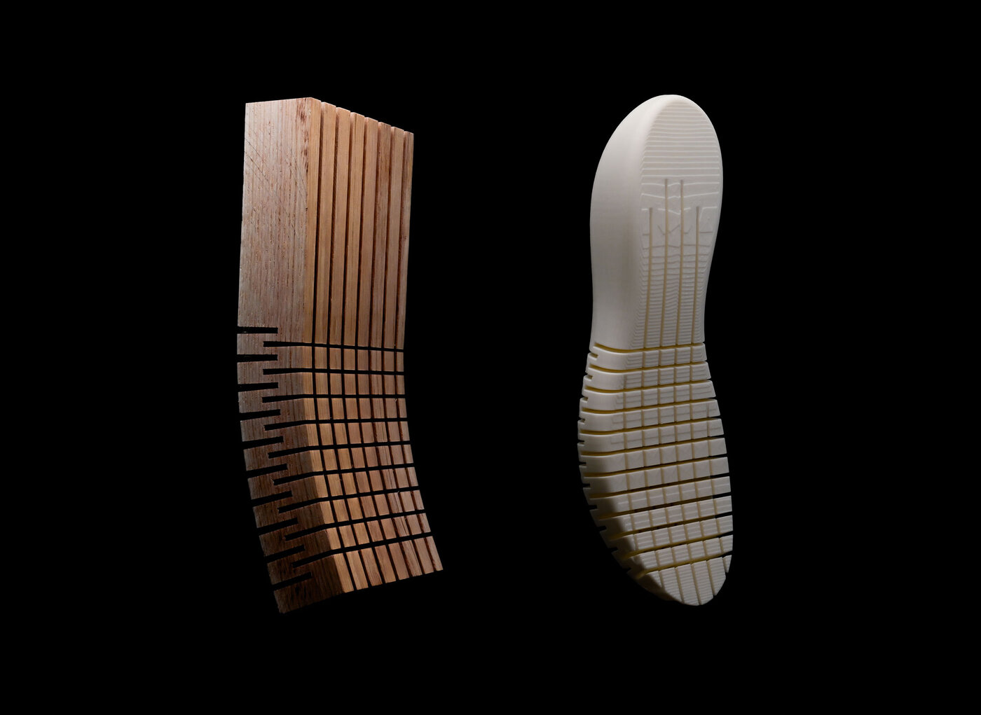 Konzept 2: Smarte Low-Performance / Wooden Sole Slipper