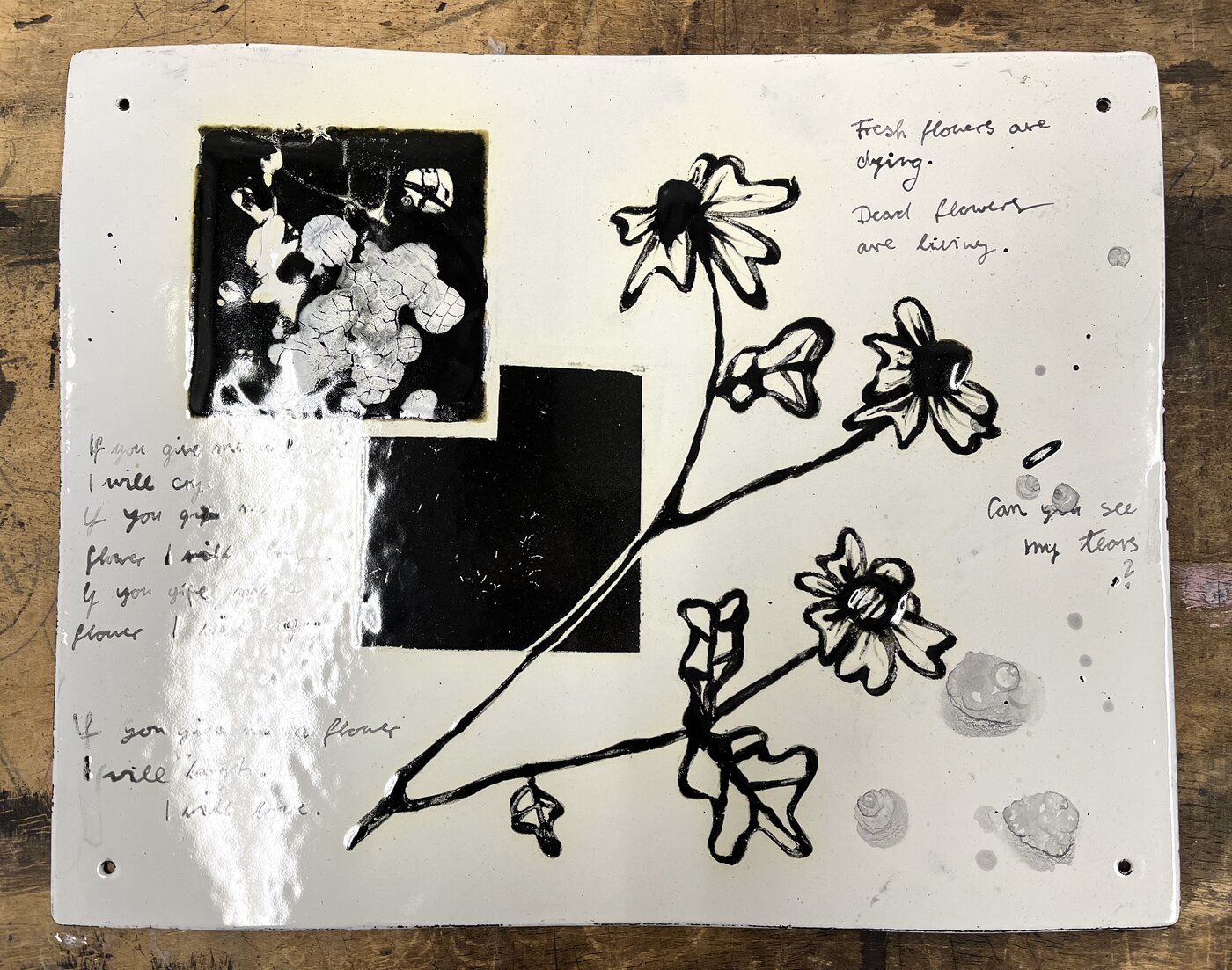 Grafische Arbeit von Lilo Fuhrmann