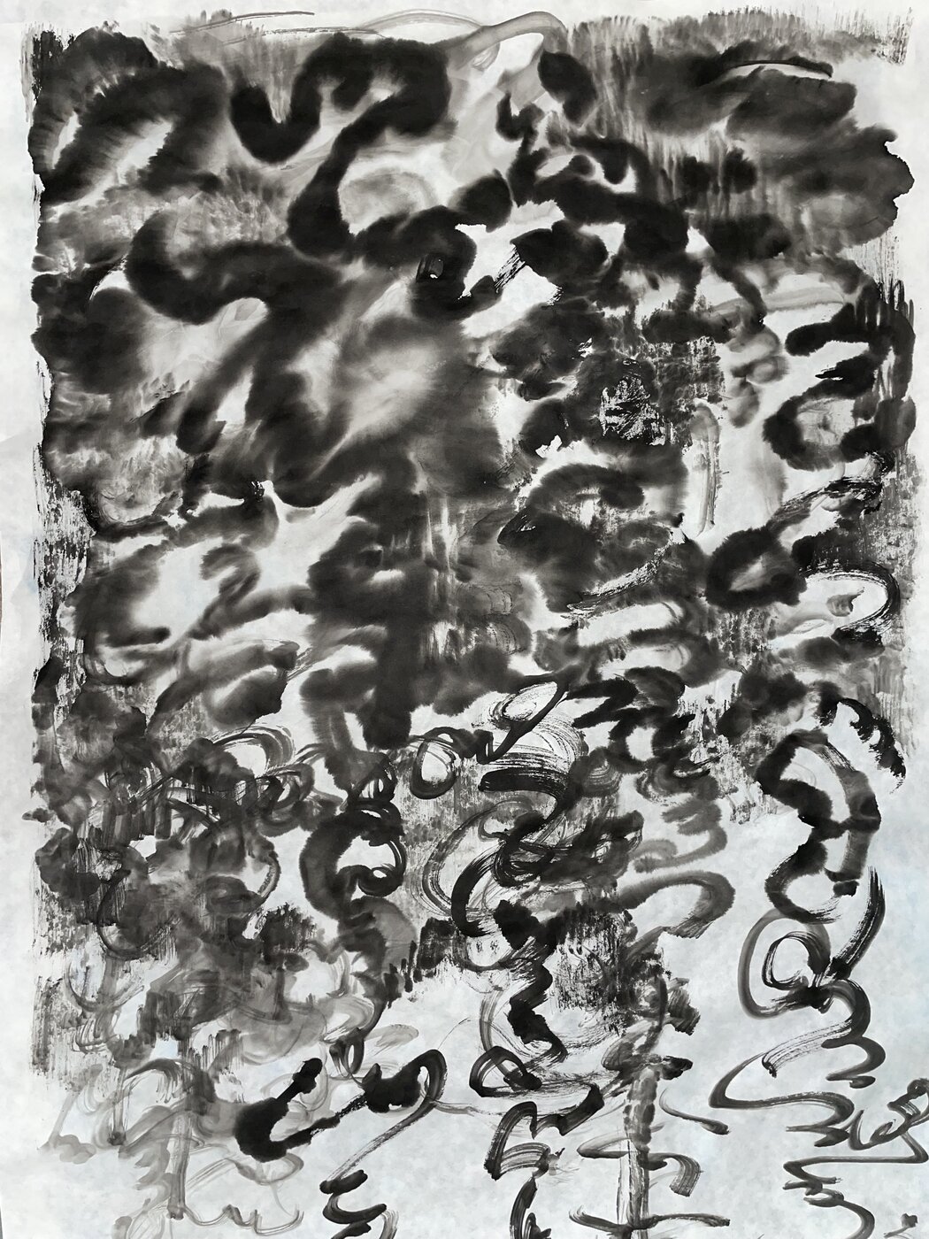 Grafische Arbeit von Mai Nguyen, Studierende der Grafikklasse