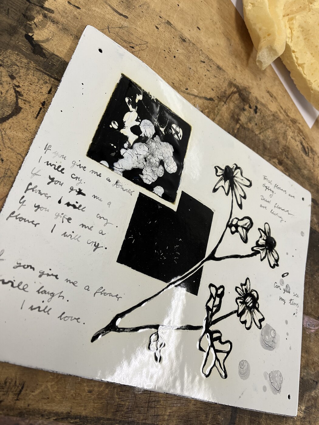 Grafische Arbeit von Lilo Fuhrmann