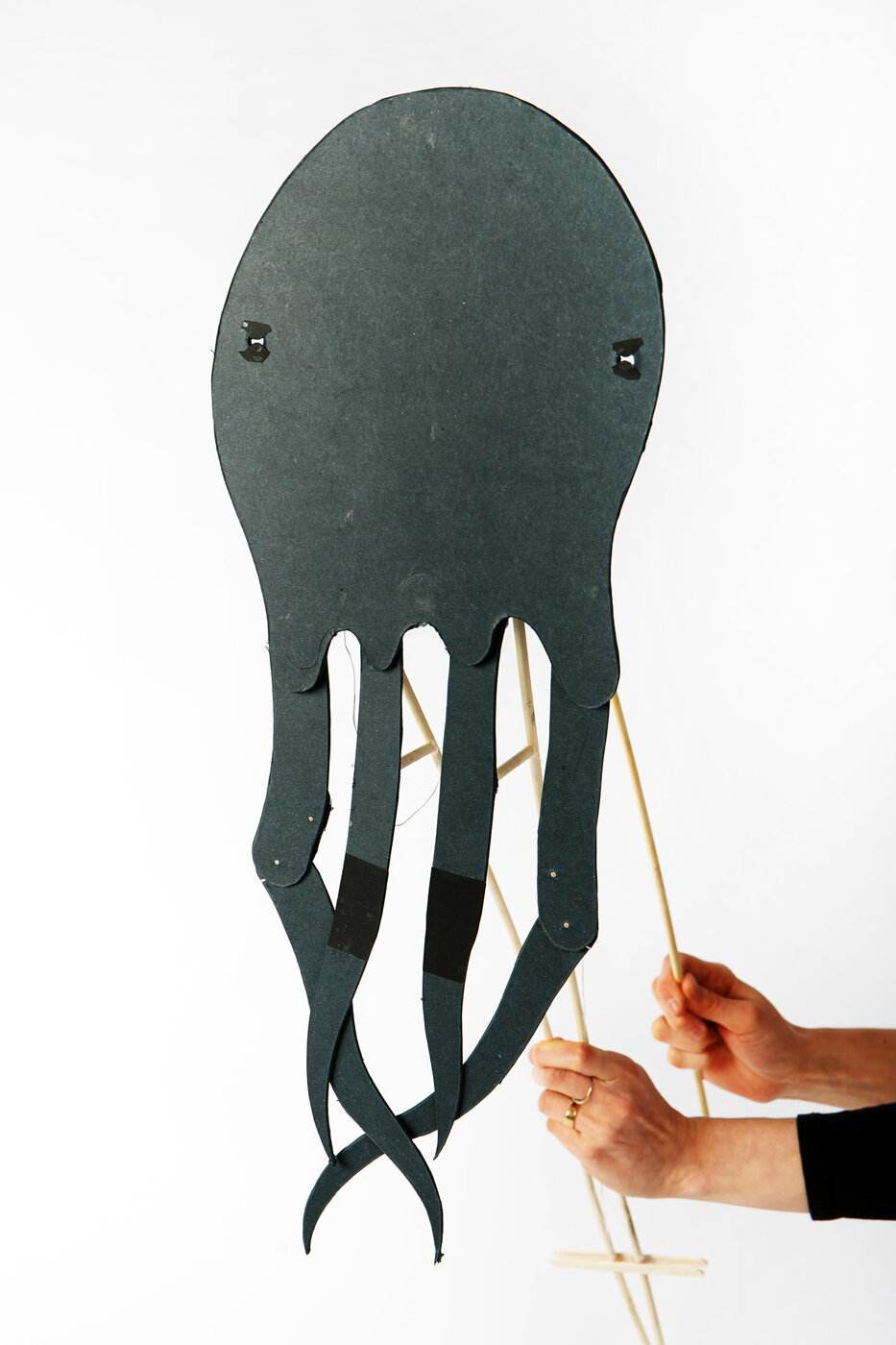 Schattenfigur von Hans Neumann - Oktopus