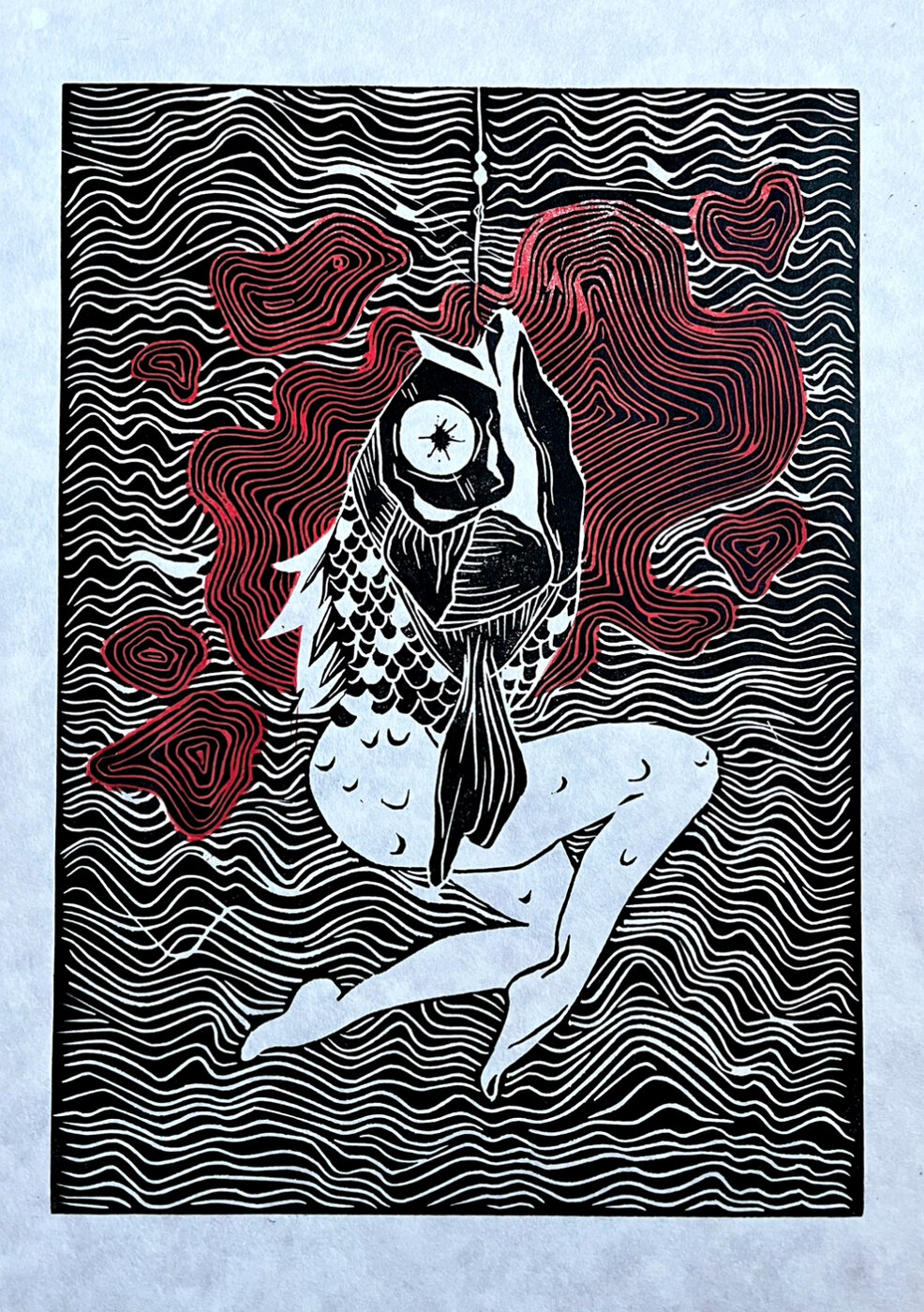 Grafische Arbeit von Lilo Fuhrmann