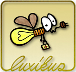 luxikus – Sprich mit mir!. Logo der Anwendung | Steffi Stagge, Diplom Multimedia|VR-Design Januar 2008