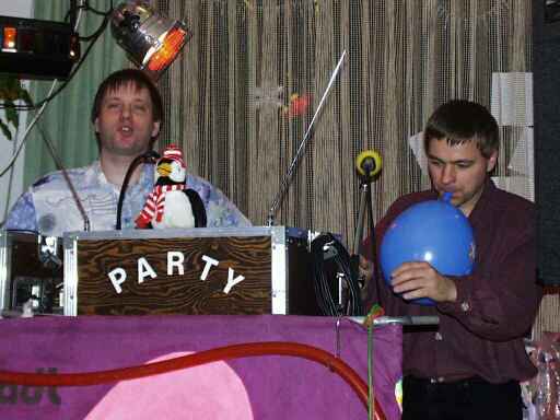 Torsten und Dirk 1996 in Zörbig